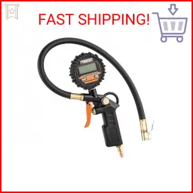 Freeman 816376015650 Fatdti Digital Tire Inflator With Lcd Pressure Gauge