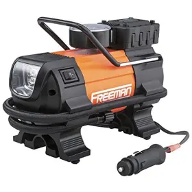 P30lmti Freeman 816376016473 Portable 12v Tire Inflator With Gauge