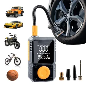9656 Fulperitycon Portable Tire Inflator 150psi Cordless Air Pump For Fast