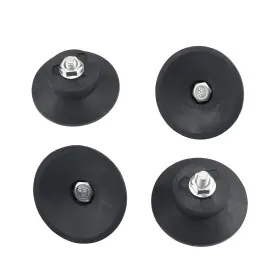 Fysetc Us-m6 4pcs 3d Printer Feet Vorn 2.4 Air Compressor D-48mm H-19mm Black