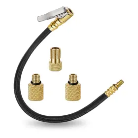 Gaolaosy-gla-171 Gaolaosy 12 Inch Tire Inflator Extension Tube Pump Inflation Chuck Adapter Hose