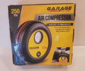 00029nlkl-001 Garage By Nifty Portable Air Compressor New In Box 12v 250psi 19 Inch Hose