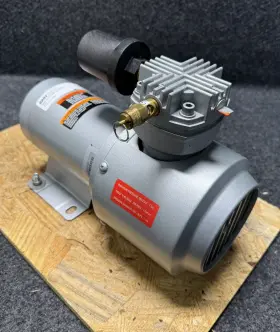 2hah-251-m322a Gast Piston Air Compressor 1/3 Hp 1 Phase 12v Dc 100 Psi 2.1 Cfm