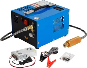 Gekuvix 081904325048 Pcp Air Compressor 4500psi/30mpa Water/oil Free Pump Rifle 12v Automo