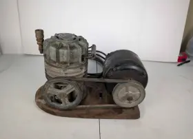 General Electric 5kh45ab803b Motor Compressor Unit Vintage 1/4 Hp 115v Air Pump Assembly