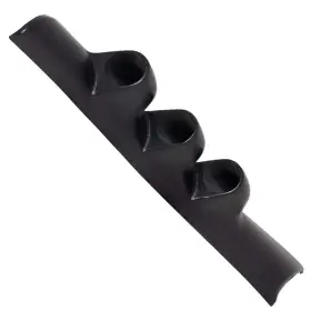 Gs-349 Glowshift Black Triple Pillar Gauge Pod Compatible With Dodge Ram Cummins 150