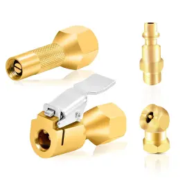 Godeson 608571765856 Air Chuck Combination Of Open Flow Screw On Closed Lock