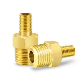Adapter1 Godeson Tv07 Air Inflator Adapter1/4 Npt M To Standard Schrader Valve Mschrader Va