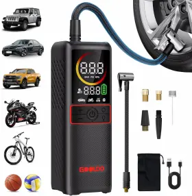Gt160 Gooloo 711181195613 Tire Inflator Portable Air Compressor 160psi Pump For
