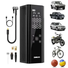 Gt150 Gooloo 744759812629 Cordless Tire Inflator - 7500mah 150 Psi Air Compressor Auto Shut-o