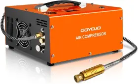 Air4500 Goyojo Pcp Air Compressor Max 4500 Psi 300 Bar Dual Power Fast Fill 300w
