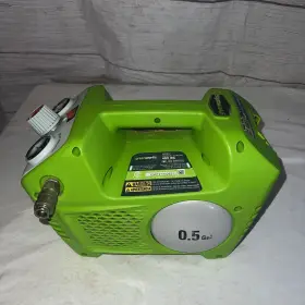 Acf329 Greenworks 0.5 Gal Air Compressor 40 Volt 115 Psi Cordless Portable