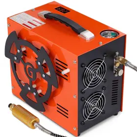 Greteefor Cs6-advance Pcp Air Compressor Portable 4500psi / 30mpa Pump Supports 12v Dc Or 110v