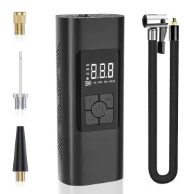 Grjyls 715748115618 Tire Inflator Portable Air Compressor - Pump For Car Tires With Pres