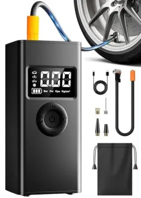 Zd-01a Guangdong Jiechu Lighting Co. Ltd Tire Inflator Portable Air Compressor 160psi Pump For Car Tires With