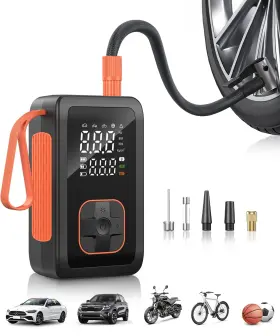 Czk-db03 Hafuloky Inflator 180psi Cordless Pump With Led Light And Battery