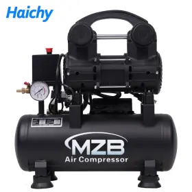 Mzb-850h-9 Haichy 110v/60hz 1.0hp 5.65cfm 2.4 Gallon Quiet Air Compressor 68db Noise Level
