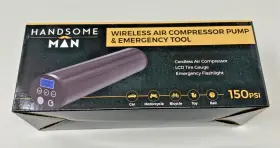 Hwac19 Handsome Man Brands Wireless Air Compressor Pump And Emergency Tool