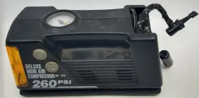 W-1556 Handyair 12-volt 260psi Air Compressor With Work Light And Emergency Hazard W-1556 Handyair 12-volt 260psi Air Compressor With Work Light And Emergency Hazard