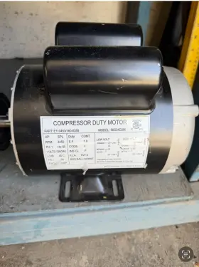 56s34d2m Hp Mat Undustries Model Compressor Motor Spl 1 Phase 120/240v