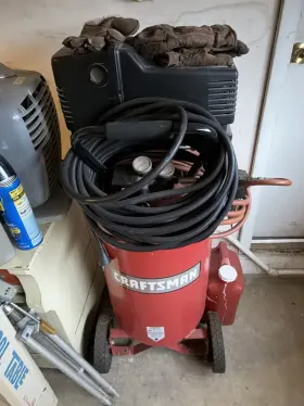 Hp 919.165230 Craftsmen Standing Model Air Compressor 25gal 5.5hp 130 Psi