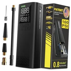 Hx-003 Huaxin Dongguan Technology Co. Ltd Tire Inflator Portable Air Compressor 10000mah&150psi Smart App Cordless