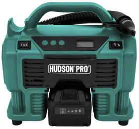 23003 Hudson Pro 026156914787 18v Lithium Ion Deflator Inflator Teal