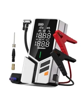 Spark-jc9 Hunan Weilichi Technology Co. Ltd. Portable Car Jump Starter With Air Compressor 150psi Tire Inflator
