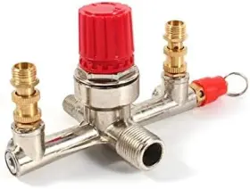 Hurrise6dzn9wtr7v2058 Hurrise Air Compressor Pressure Switch Double Outlet Alloy Heavy Duty Valve Control