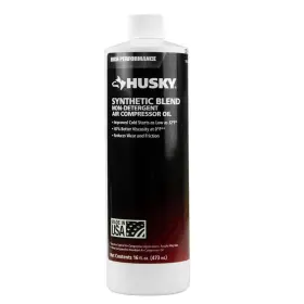 018-0079h Husky Synthetic Blend Non-detergent Oil Air Compressor