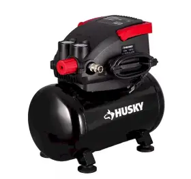 0200345 Husky 3-gallon 120 Psi Portable Electric Hotdog Air Compressor