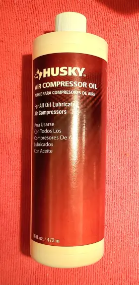 Husky 045564606244 Air Compressor Oil 16oz