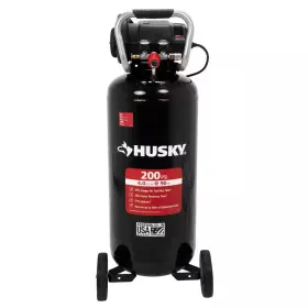 Husky 313094040037 20 Gal. 200 Psi Oil Free Portable Vertical Electric Air Compressor