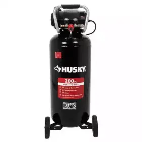 Husky 726084249233 20 Gallon 200 Psi Oil Free Portable Vertical Electric Air Compressor