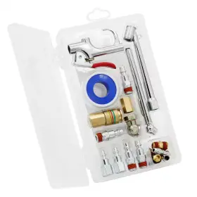Husky 744759171122 Air Compressor Accessory Kit 20-piece Set Universal Coupler Pipe Thread
