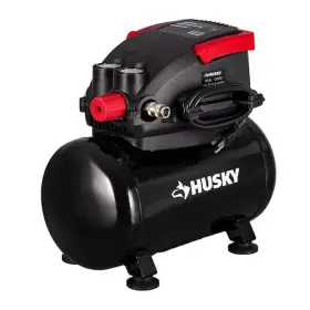 Husky 810941034701 3 Gallon 120psi Portable Electric Powered Hotdog Air Compressor