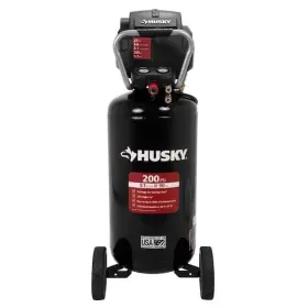 Husky 846212077375 27 Gal. 200 Psi Oil Free Portable Vertical Electric Air Compressor Husky 846212077375 27 Gal. 200 Psi Oil Free Portable Vertical Electric Air Compressor