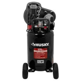 Husky 846212081112 30 Gal. 175 Psi Oil Lubed Belt Drive Portable Vertical Electric Air Compressor