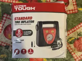 10774211 Hyper Tough Standard Portable Tire Inflator 120 Psi M9