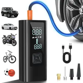 Hzlbzyon 768795963893 Bzy Tire Inflator Portable Air Compressor 5x Faster Pump For Car Hzlbzyon 768795963893 Bzy Tire Inflator Portable Air Compressor 5x Faster Pump For Car
