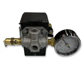 95-125 I.e.e 724453990106 25 Amp Air Compressor Pressure Switch 4 Port Psi With Side Mount 0-200 Ps