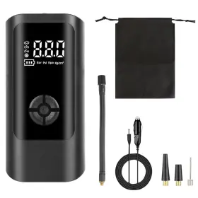 Imountek 737547585423 Car Tire Inflator Pump Portable Air Compressor Corded Electric With Light