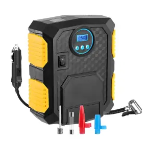 Imountek Gpct1972 Portable 12v Air Compressor 150psi Lcd Display For Cars And Bikes