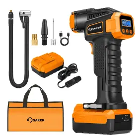Gj60277 Inc Tire Inflator 20v 150psi Air Pump For Car Tires