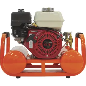 5090084 Industrial Air Contractor Gas-powered Pontoon Compressor 4.6 Hp Honda