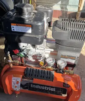 Cta6590412 Industrial Air 6.5 Hp 4 Gallon Oil-free Portable Compressor New
