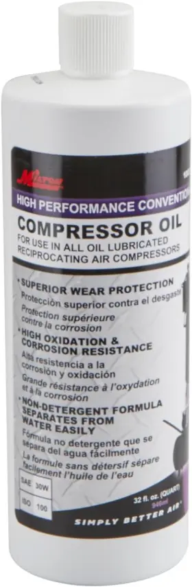 Iso-100-32 Industries 1002-32 High Performance Conventional Air Compressor Oil Oz