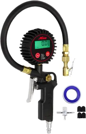 Industries 445021048069 507kit Digital Tire Inflator Car Accessories With Accurate Air Pressure Gauge