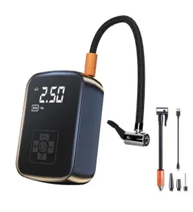 Inflation Pump Pump-006 Portable Wireless Digital Display Air Compressor Black