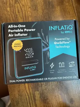 Inflatiq 313045887803 By Tire Inflator - Powerful Award-winning Qwikflow Technology With 2